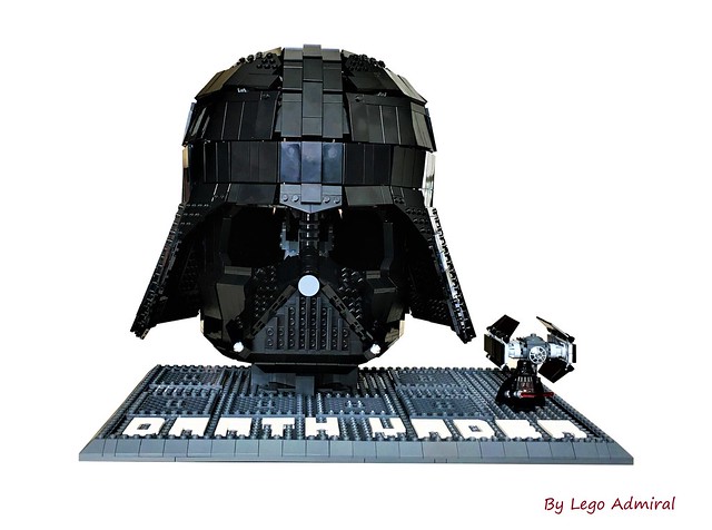 Wearable Lego Darth Vader Helmet