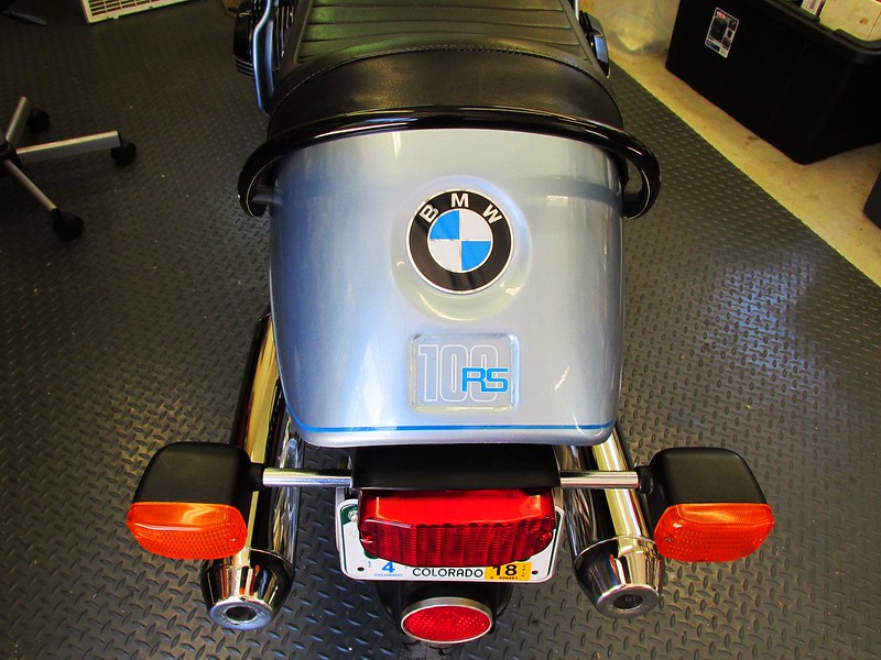 Rear Cowl With Original "Cheap" Decal BMW Used in 1977
