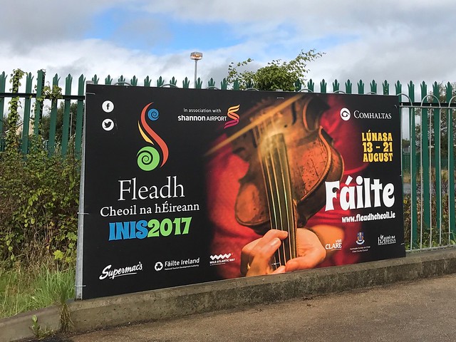 Welcome to Ennis - Fleadh Cheoil 2017 - Irish Music Festival - August 13 to 21, 2017.