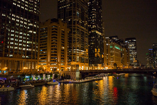 Chicago River at Night | R Boed | Flickr