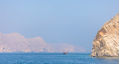 Dhow trip in the fjords of Musandam, Oman