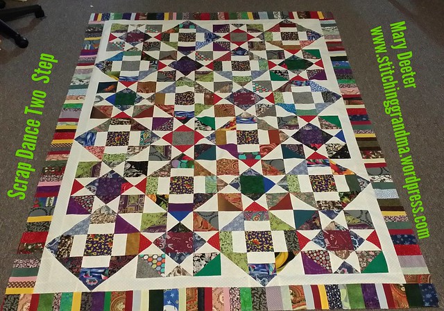 Scrap Dance Two-Step Mystery Quilt  Along.