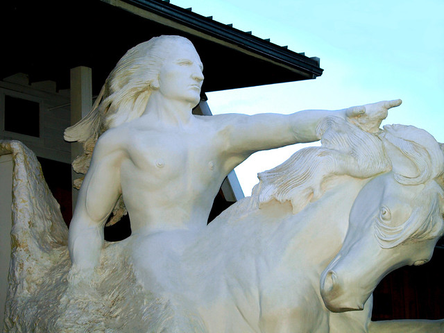 Crazy Horse Moumtain Statue