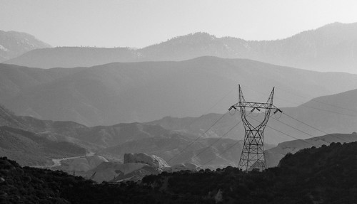 cajonpass california i15 interstate15 sanbernardinocounty byrobin transmissionlines transmissiontower desert