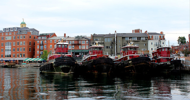Tugboats in Portsmouth, NH