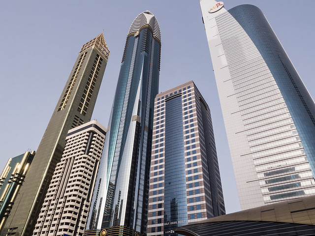 Torres en el Centro Financiero de Dubai
