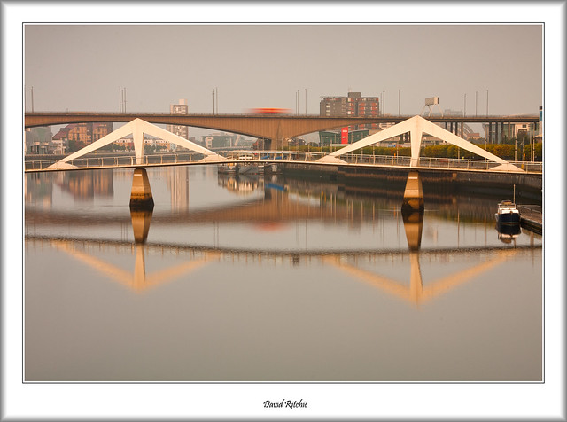 Tradeston Bridge Reflections