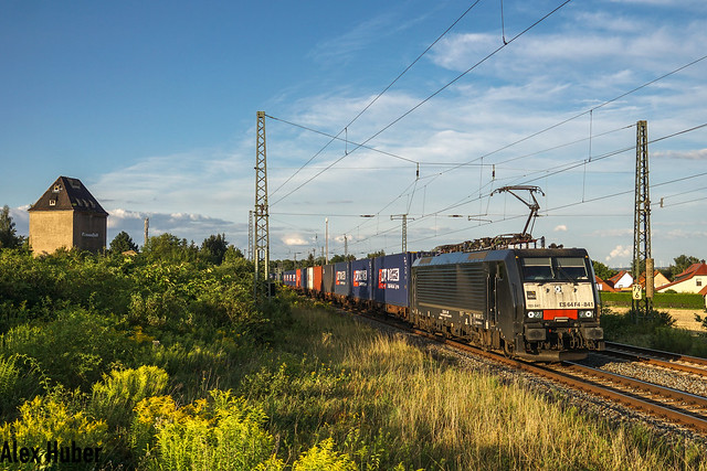 ES 64 F4-841 MRCE / DB Cargo | Oßmannstedt | August 2017