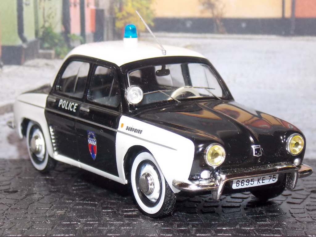 Renault Dauphine – Police Paris – 1962