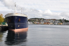 Ship at bay in Kristiansund