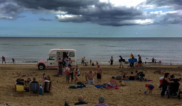 British Seaside Holiday Scene