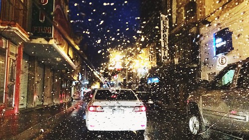 lluvia traffic