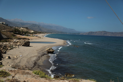 Almiros Bay & the Lef Ori mountains, Crete