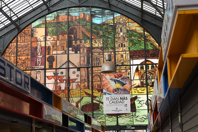 Stained Glass Window, Malaga Indoor Market