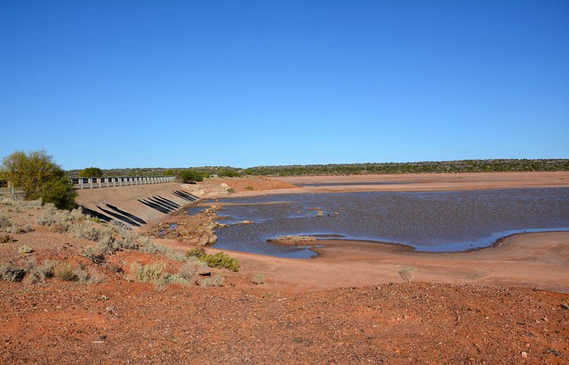 Eucolo Creek on the Stuart Highway, Wirraminna, South Australia