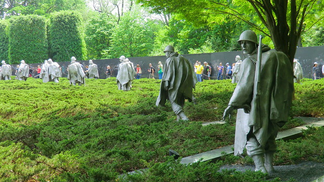 Washington D.C.: Korean War Veterans Memorial