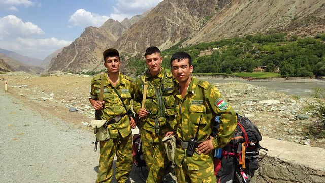 Tadjikistan soldiers