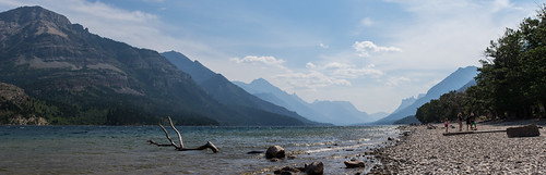 Waterton Lake | A 6-frame panorama of Upper Waterton Lake in… | Flickr