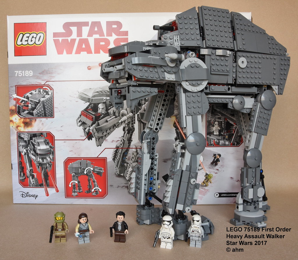 for sale online LEGO Star Wars First Order Heavy Assault Walker 2017 75189 