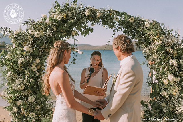 Romantic wedding at Porto Elounda, Crete