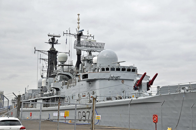 HMS Edinburgh at Leith 28-03-11