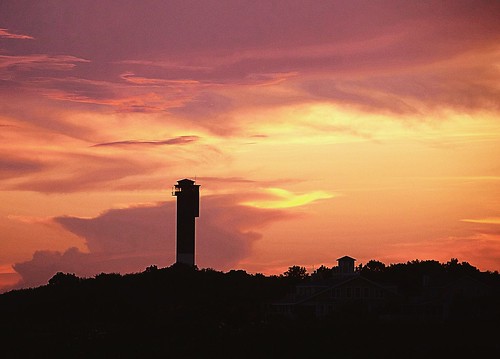 brennentamerlano silhouette sundown night dusk sunset lighthouse painted sky