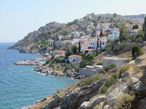 Island of Hydra (Greek: Ύδρα, pronounced [ˈiðra] in modern Greek) One of the Saronic Islands of Greece