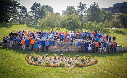 The entire Student Affairs Staff is ready for a great semester! #classic #staffphoto #npsocial #newpaltz #sunynewpaltz #studentaffairs