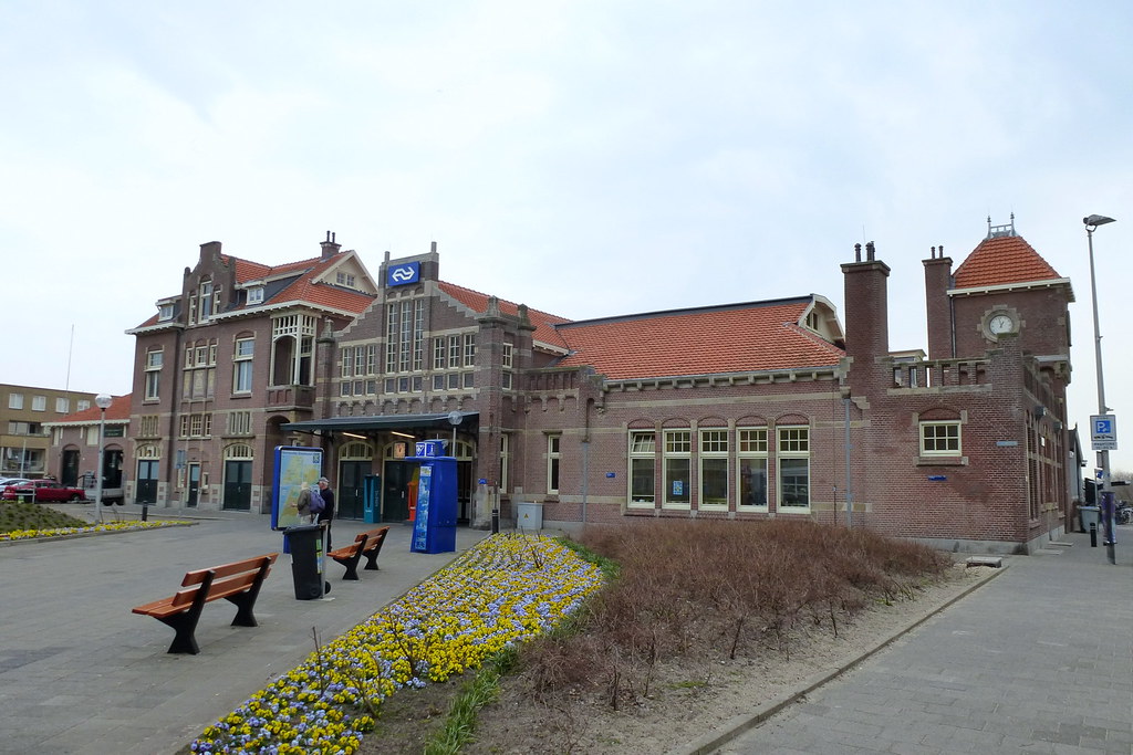 Empfangsgebäude des Bahnhofs Zandvoort