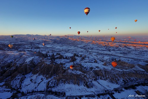 cappadocia turkey sunrise balloon landscape