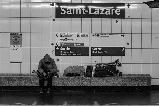Paris - Metro Saint-Lazare