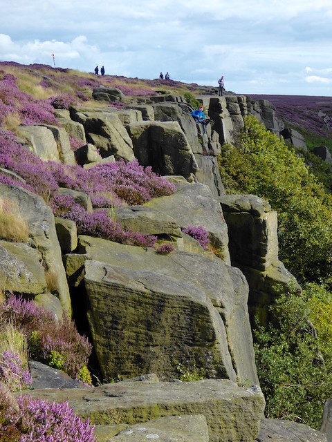 Burbage Rocks Sheffield to Bamford walk