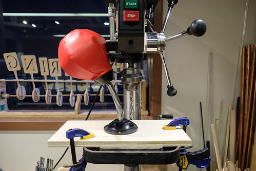 Punching bag prep | by The Tinkering Studio