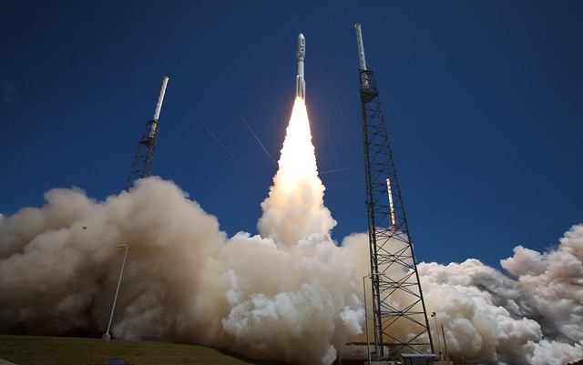 Atlas V Rocket Launches with Juno Spacecraft