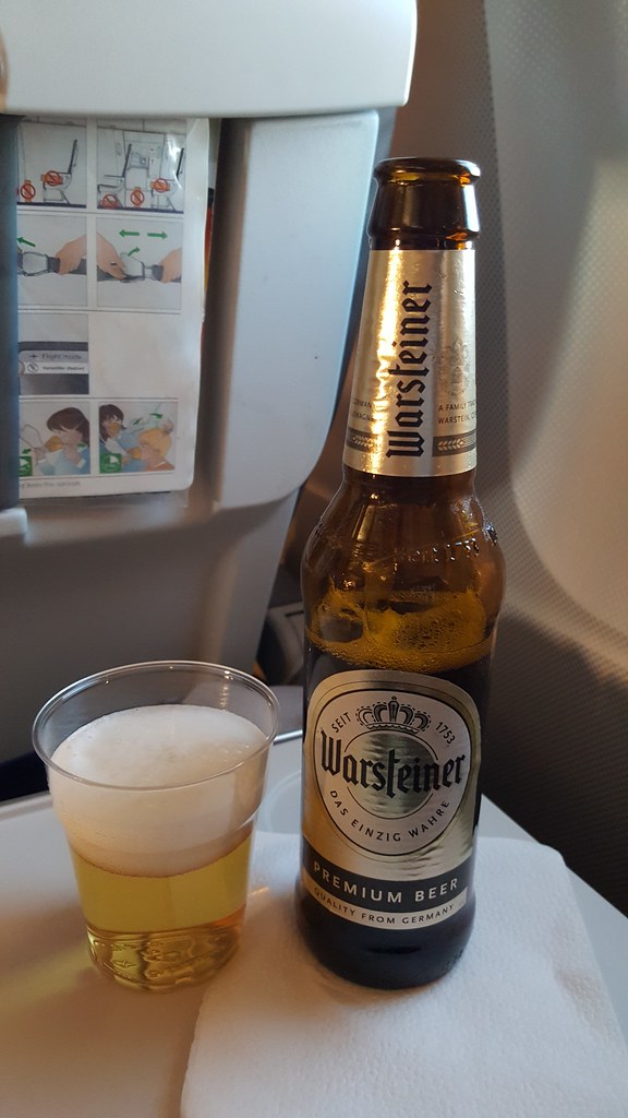 Lufthansa | Warsteiner beer