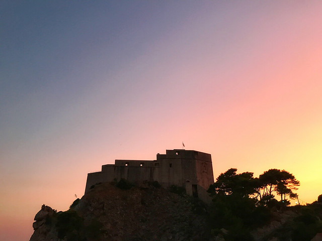 Castle in the Sunset