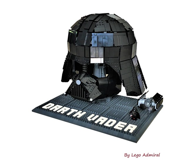 Wearable Lego Darth Vader Helmet