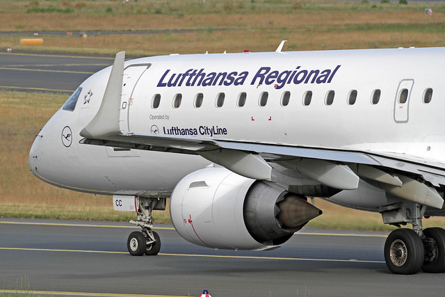 D-AECC EDDF 16-06-2017 Lufthansa Regional (CityLine) Embraer 190-100LR CN 19000333