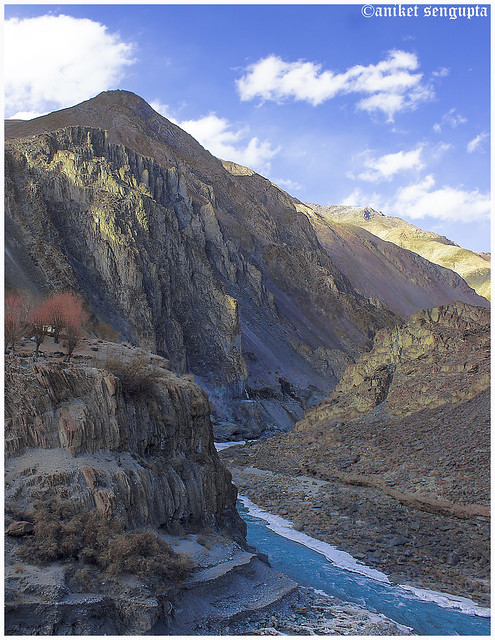 By the Zanskar River