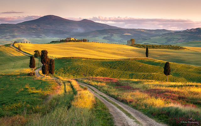 Terrapille Farmhouse, Pienza, Tuscany (explored)