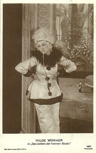 Hilde Wörner in Das Lächeln der kleinen Beate (1919)