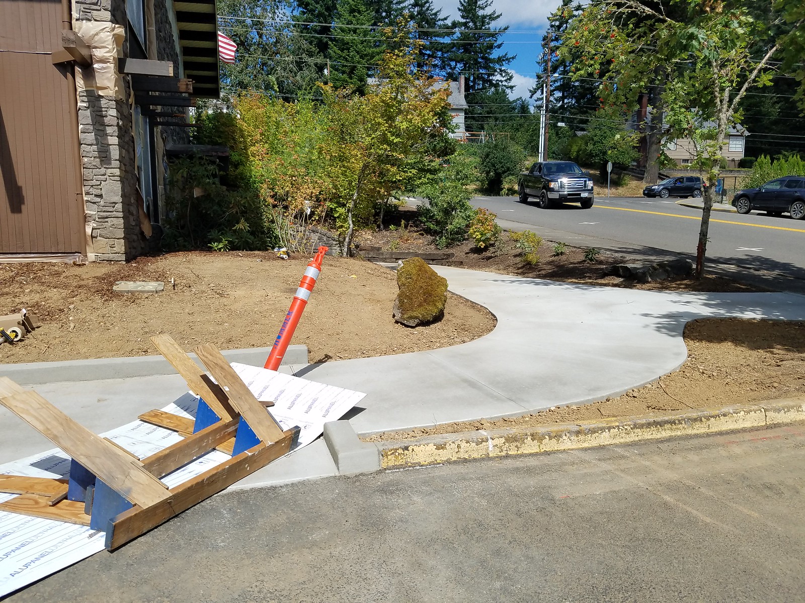 August 24--Completed handicapped access