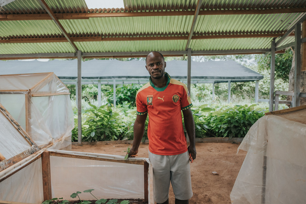 Eric Martial (trained by ITA) works at the nursery that belongs to CacaoPlus in partnership with ITA. The nursery is...