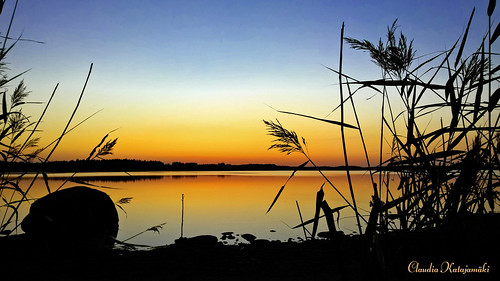 sunset lake auringonlasku finland sky lago atardecer järvimaisema landscape