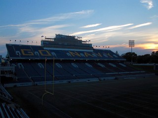 Sunset Over Navy Stadium