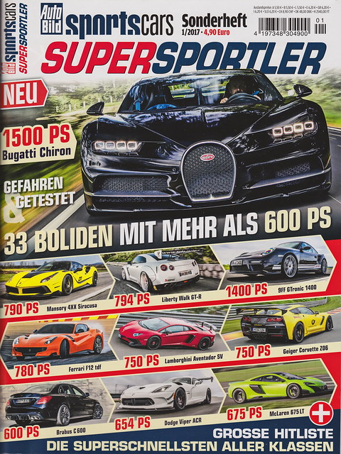 Image of Auto Bild Sportscars - Supersportler 1/2017
