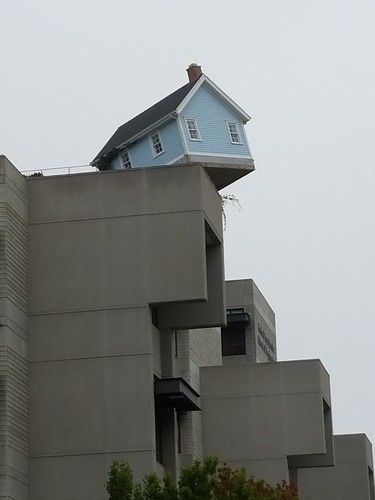 House on Roof Sculpture - UCSD
