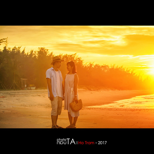 hau lala wedding hotram vietnam vungtau portraits landscape shore beach sunrise