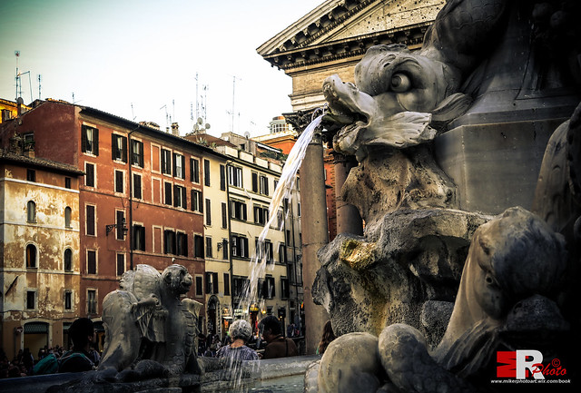 Roma, Fontana di Piazza della Rotonda