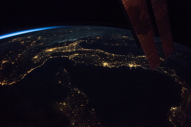 Italy by night